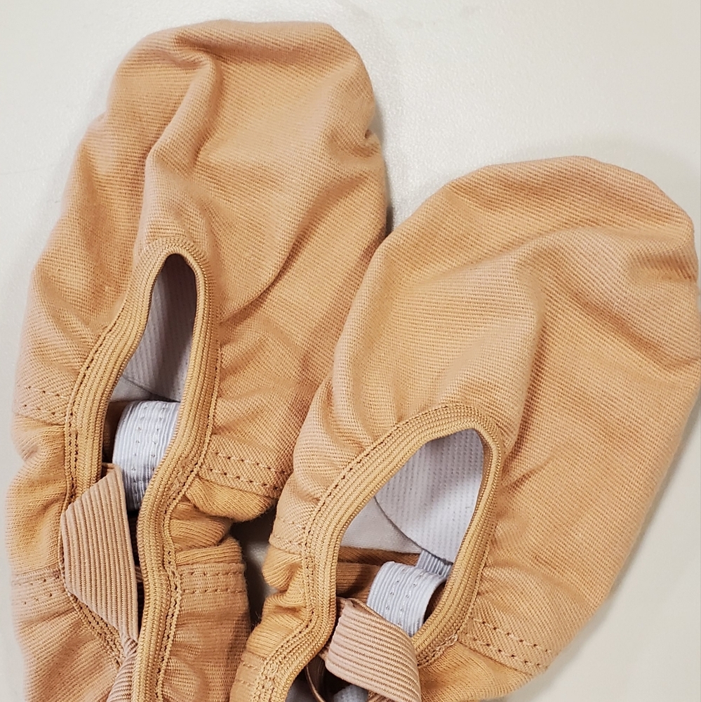 NEW in box - Adult "SofTouch" Canvas Stretch Split-Sole Ballet Shoes-flesh color
